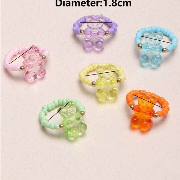 Gummy Bear Rings - Picture 8 of 8